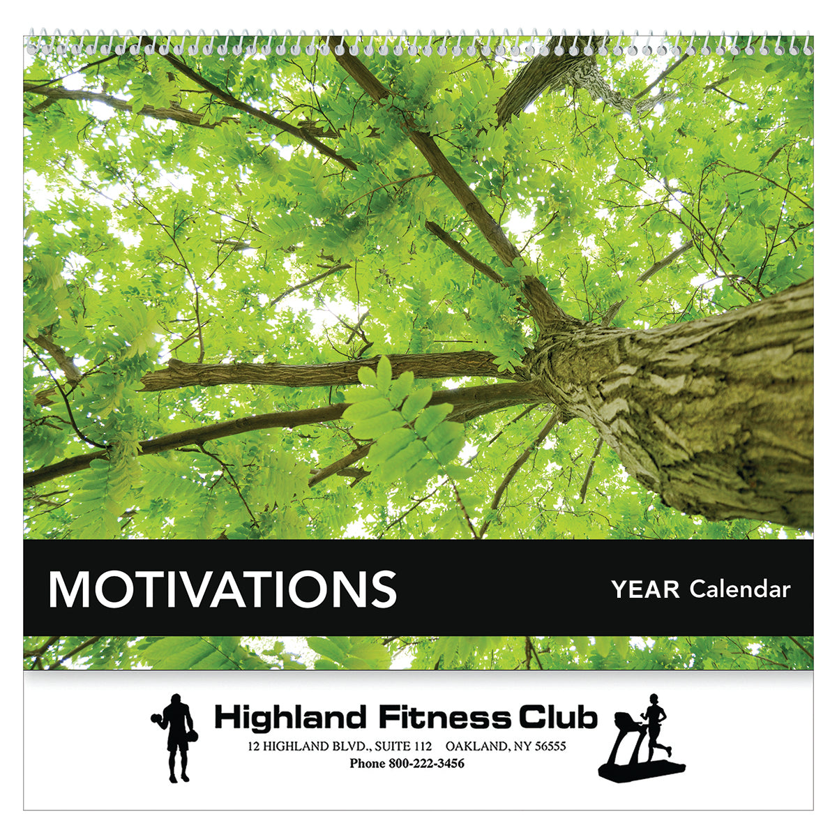 2026 Motivations Wall Calendar - Spiral