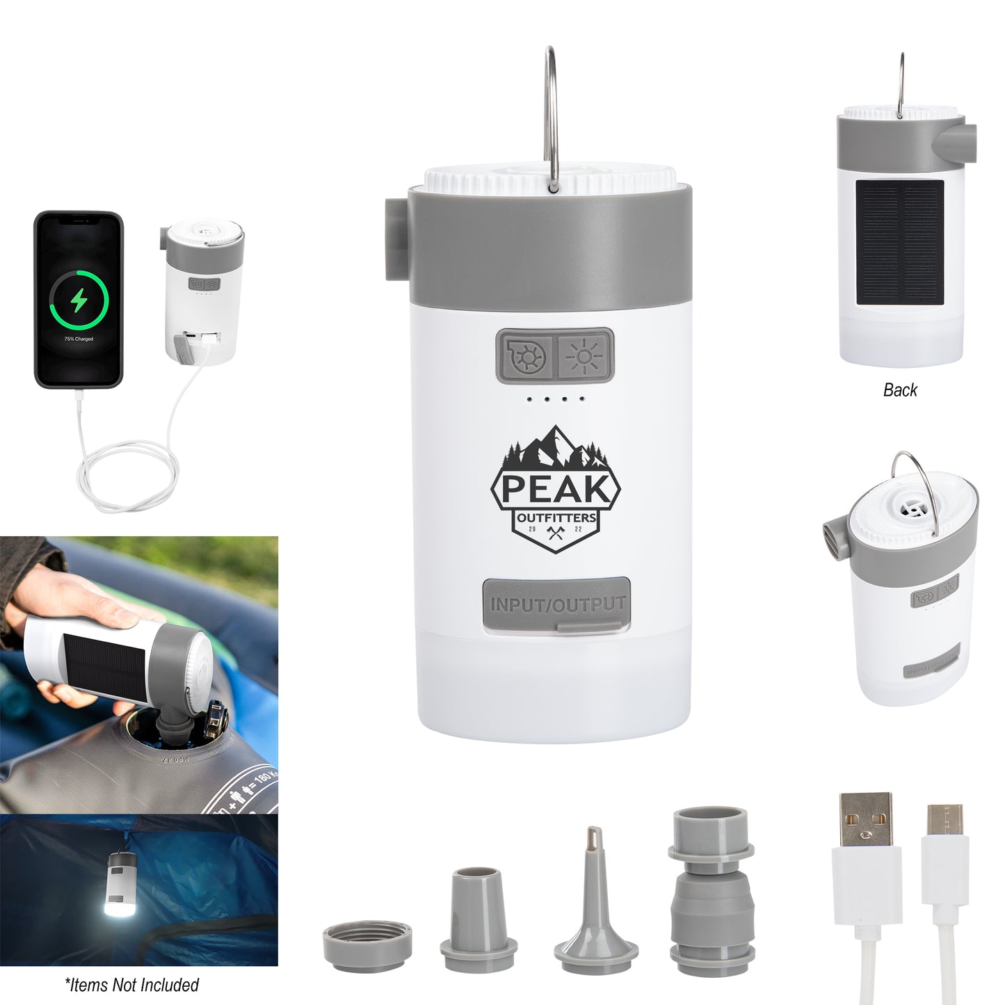 3-In-1 Portable Air Pump