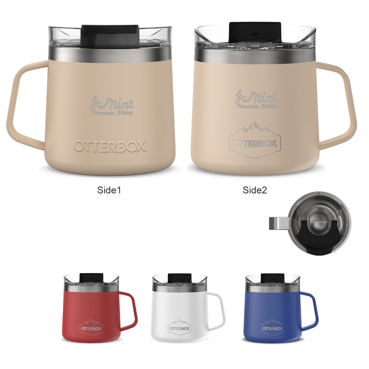 14 Oz. Otterbox® Elevation Fashion Colors Mug