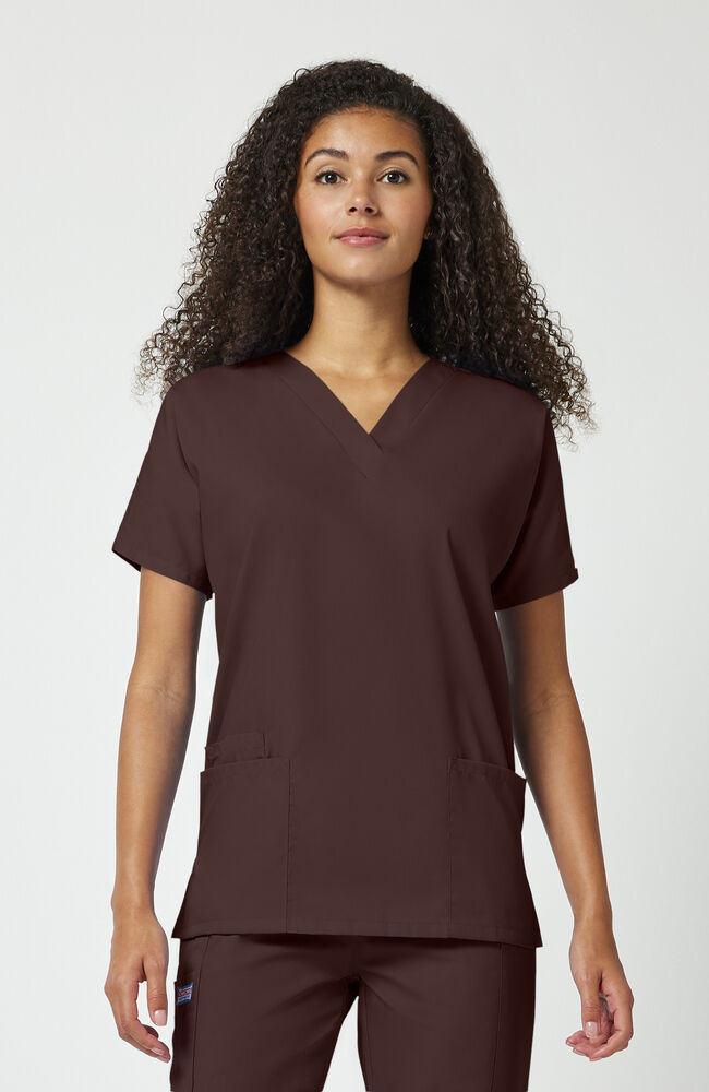 Women's 3-Pocket Dolman V-Neck Scrub Top