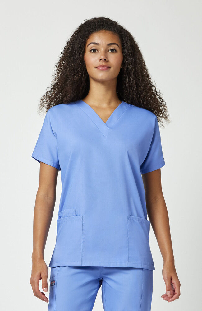 Women's 3-Pocket Dolman V-Neck Scrub Top