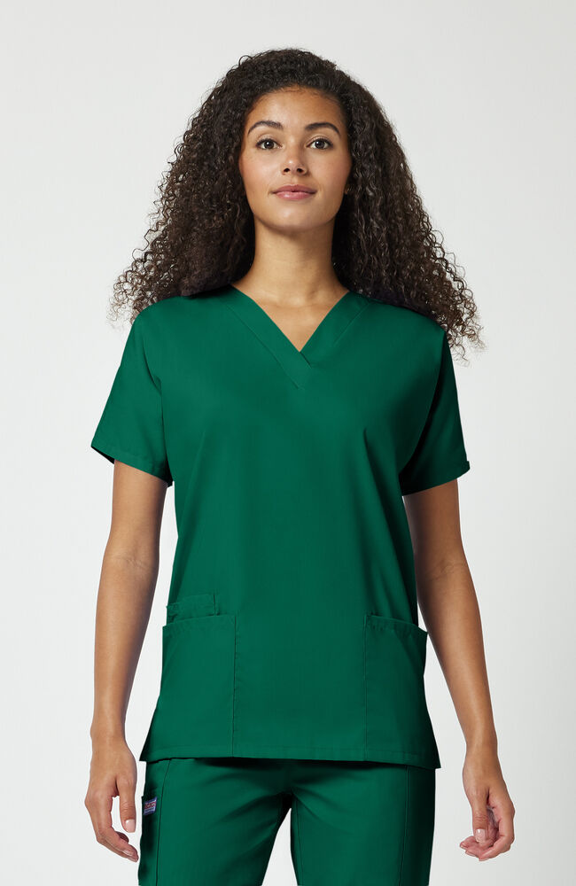 Women's 3-Pocket Dolman V-Neck Scrub Top