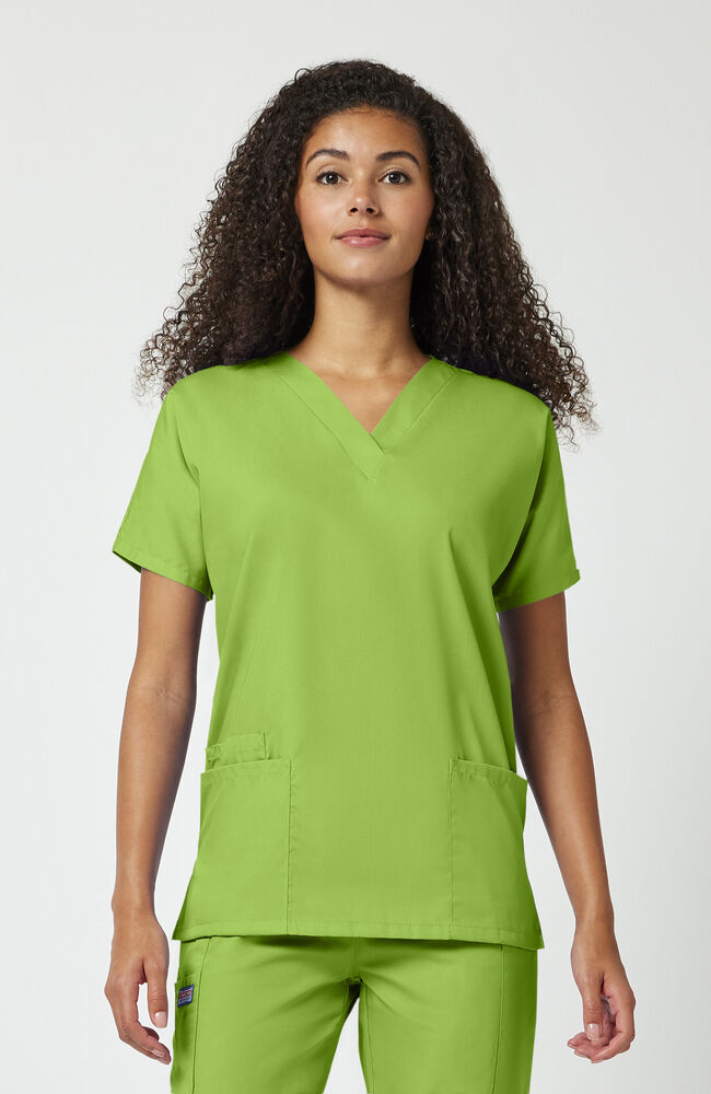 Women's 3-Pocket Dolman V-Neck Scrub Top