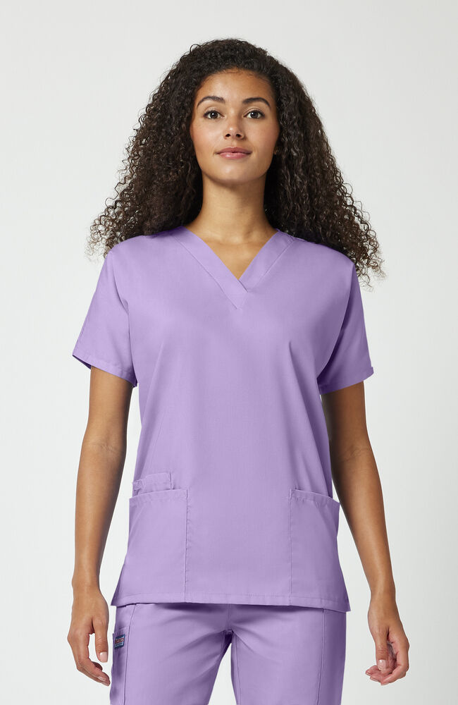 Women's 3-Pocket Dolman V-Neck Scrub Top