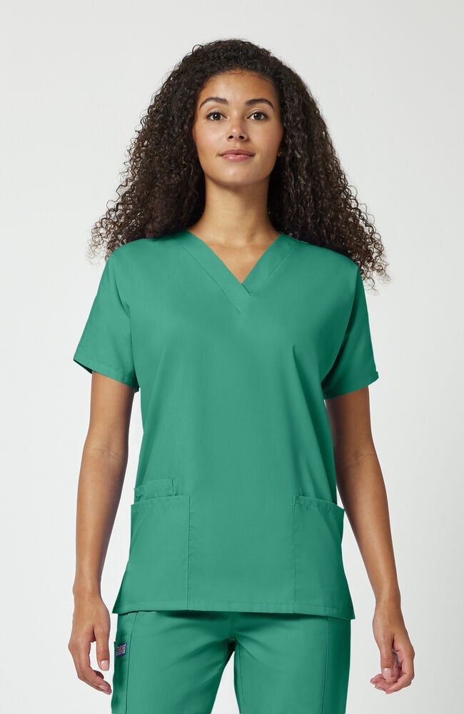 Women's 3-Pocket Dolman V-Neck Scrub Top