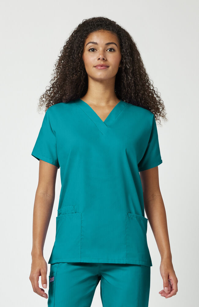 Women's 3-Pocket Dolman V-Neck Scrub Top