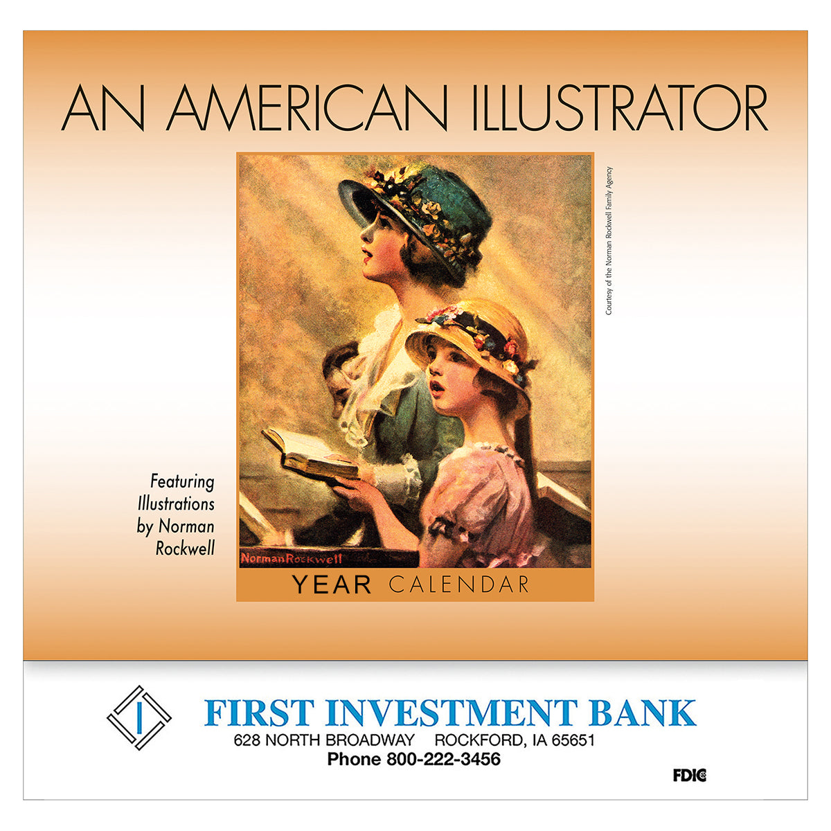 2026 An American Illustrator Wall Calendar - Stapled