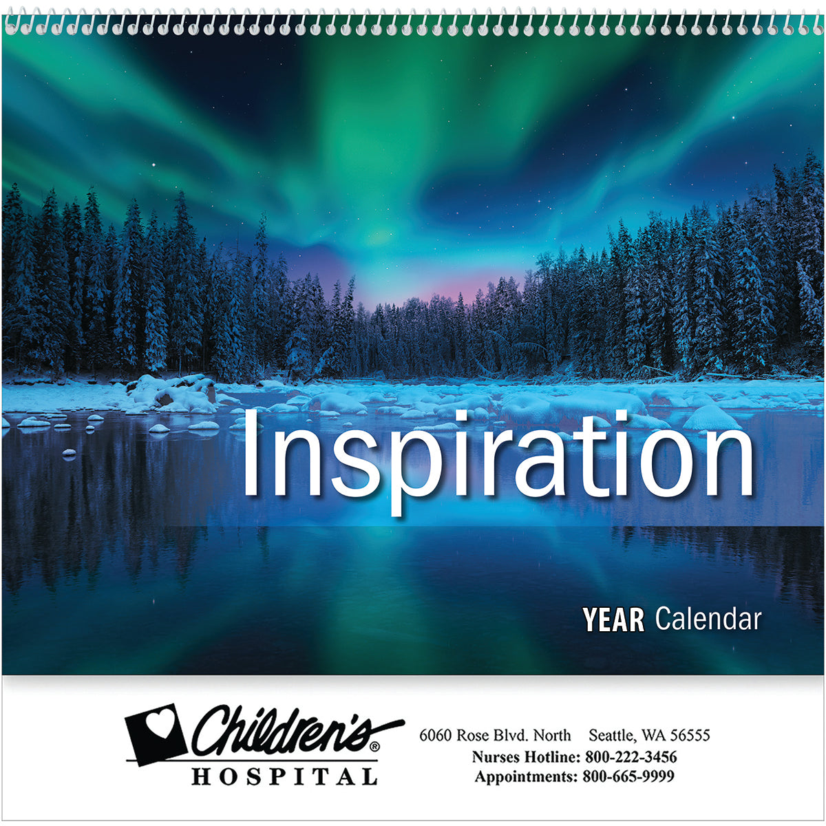 2026 Inspiration Wall Calendar - Spiral