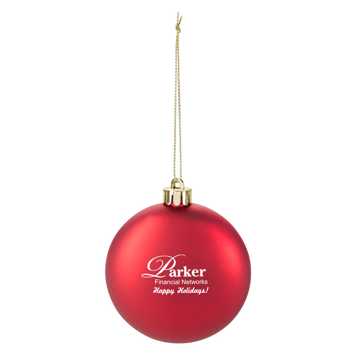 Round Disk Ornament