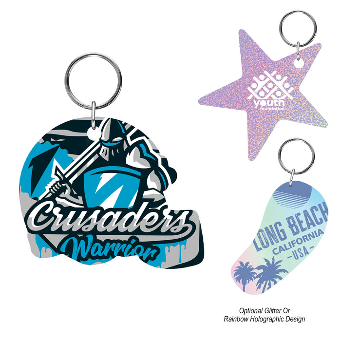 Acrylic Key Tag - Custom Shape 6