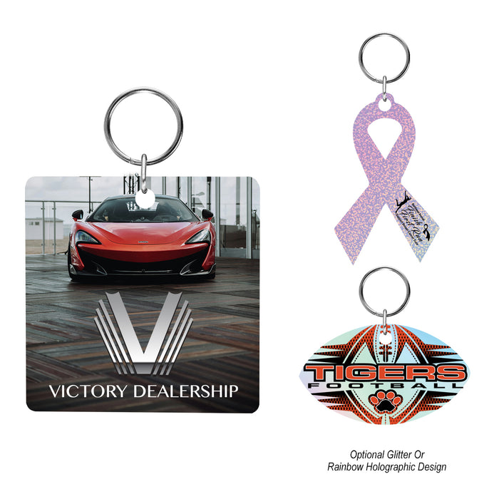 Acrylic Key Tag - Custom Shape 4