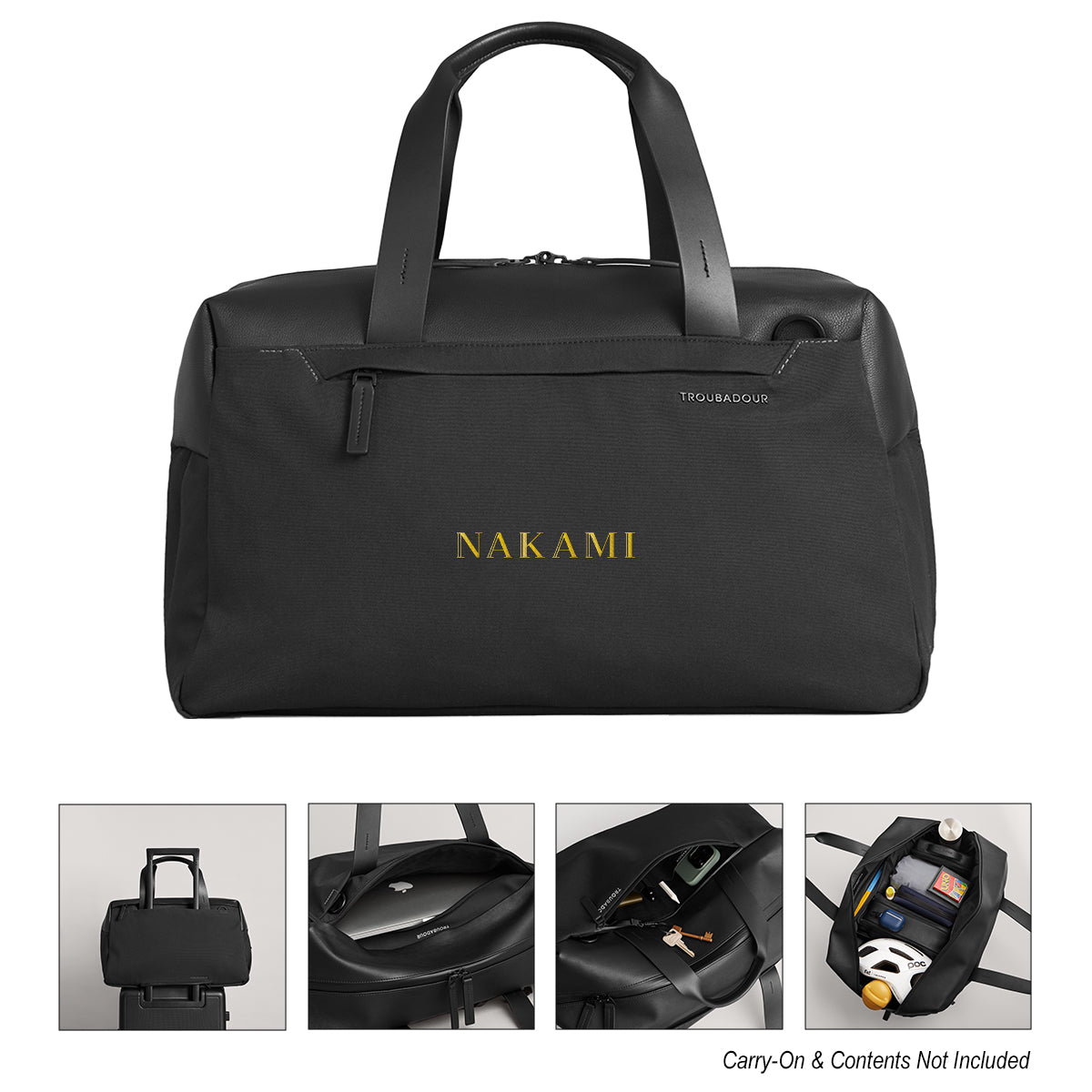 Troubadour rPET Apex Travel Duffel Bag