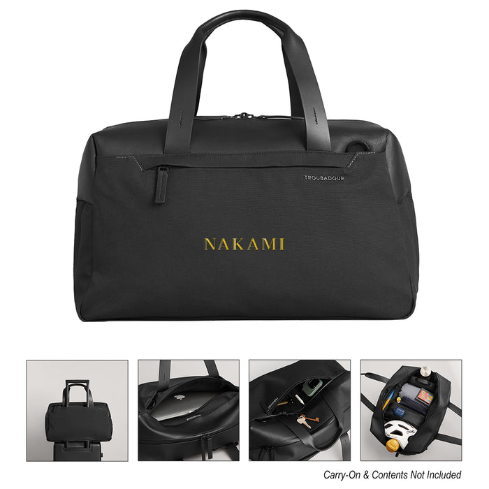Troubadour rPET Apex Travel Duffel Bag