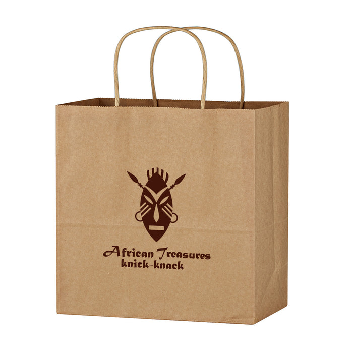 Kraft Paper Brown Shopping Bag - 13