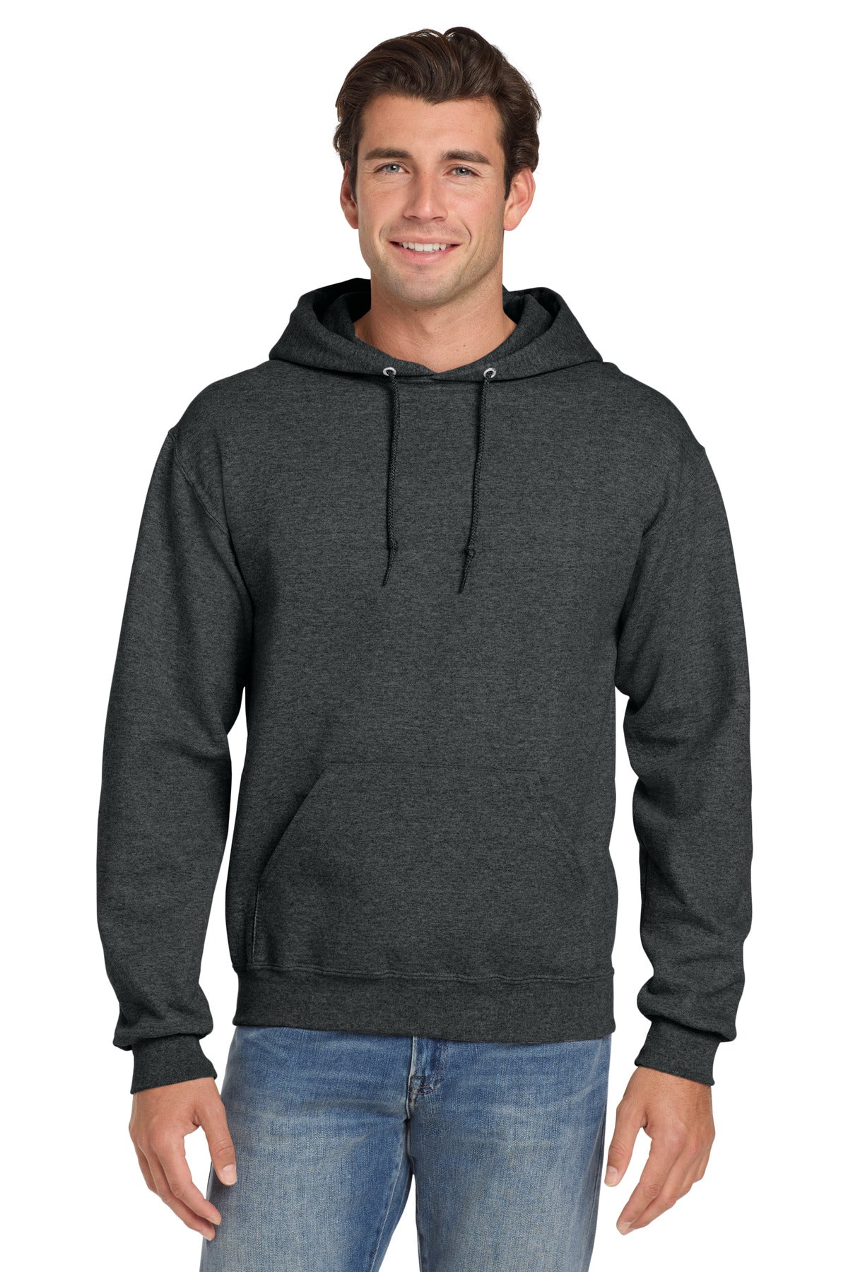 Jerzees® Super Sweats® NuBlend® - Pullover Hooded Sweatshirt.  4997M