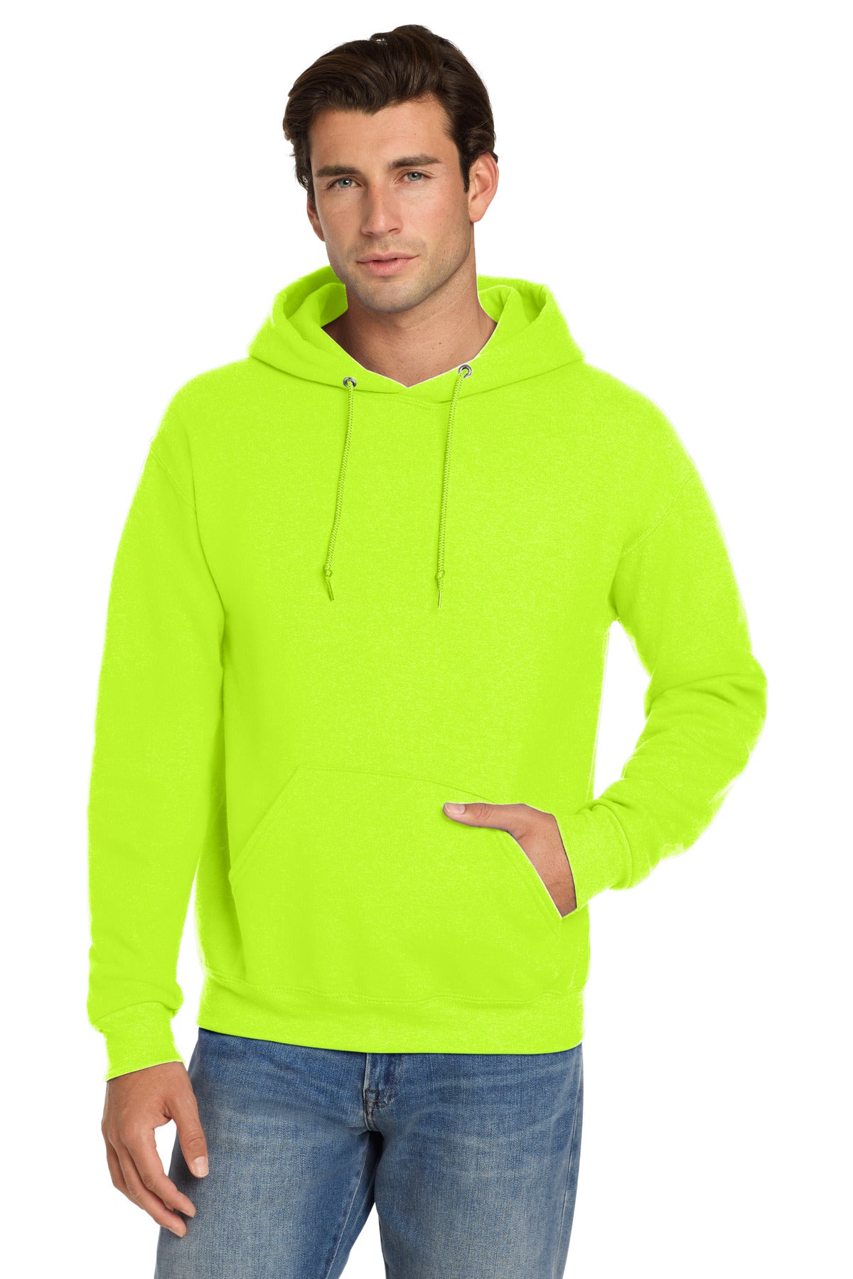 Jerzees® Super Sweats® NuBlend® - Pullover Hooded Sweatshirt.  4997M