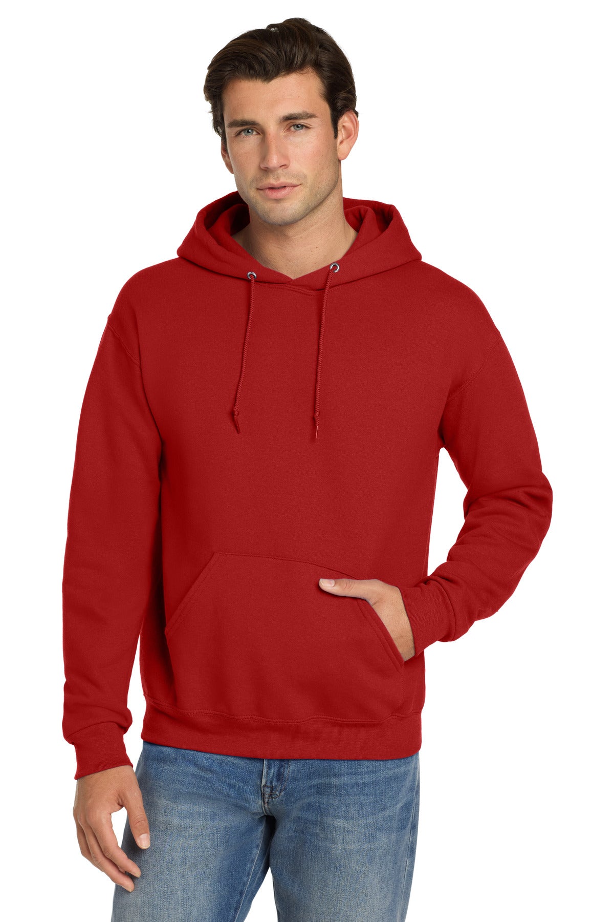 Jerzees® Super Sweats® NuBlend® - Pullover Hooded Sweatshirt.  4997M