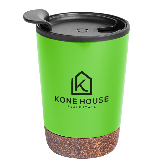 10 Oz. Stainless Steel Zoe Tumbler With Cork Base