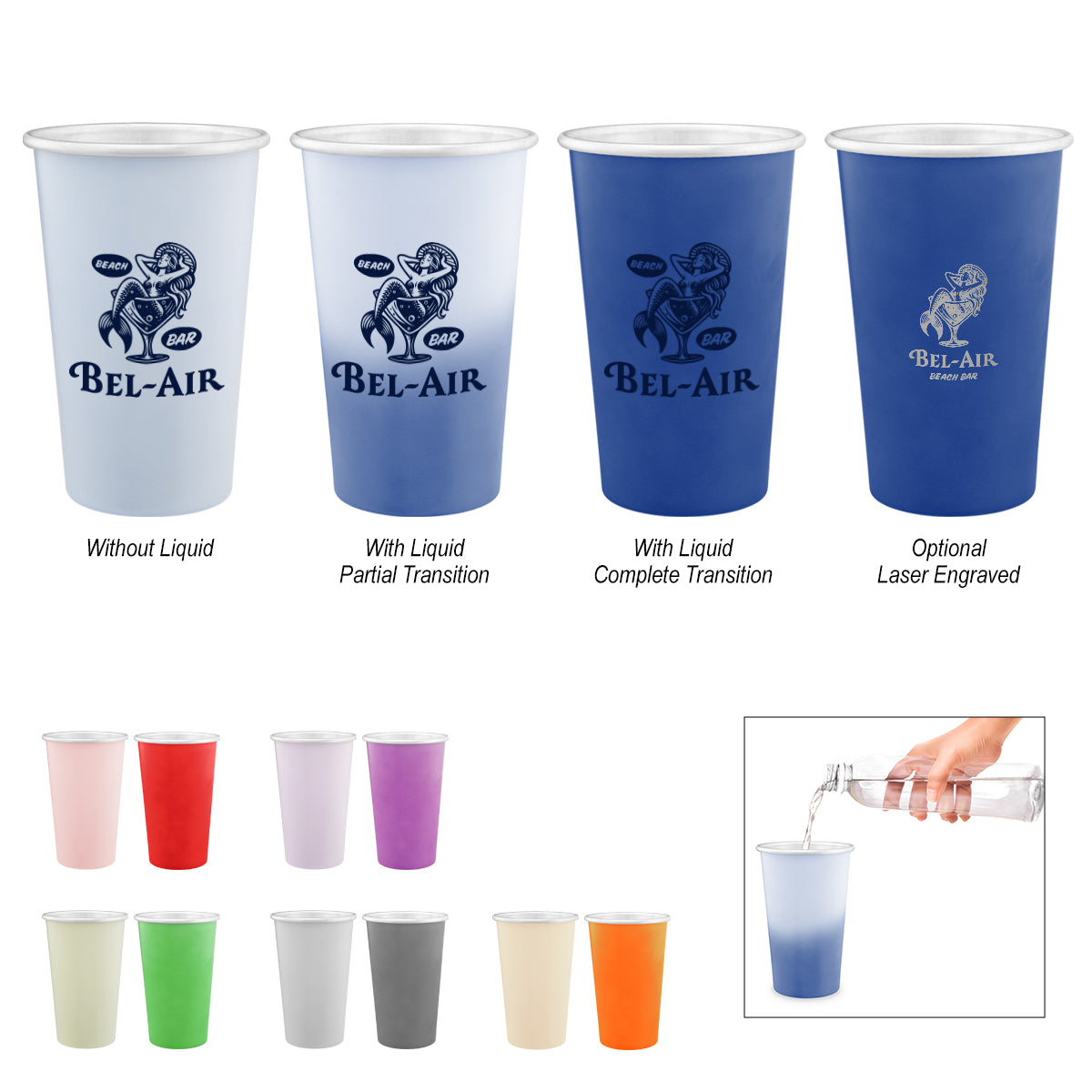 15 Oz. Mood Recycled Aluminum Cup