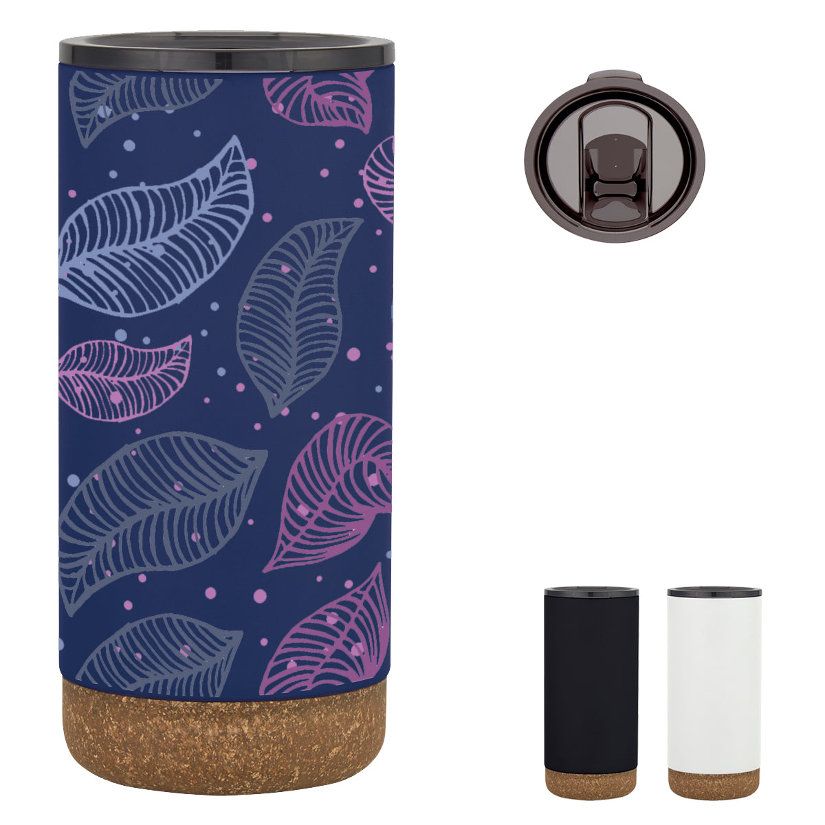 16 Oz. Full Color Wellington Stainless Steel Tumbler