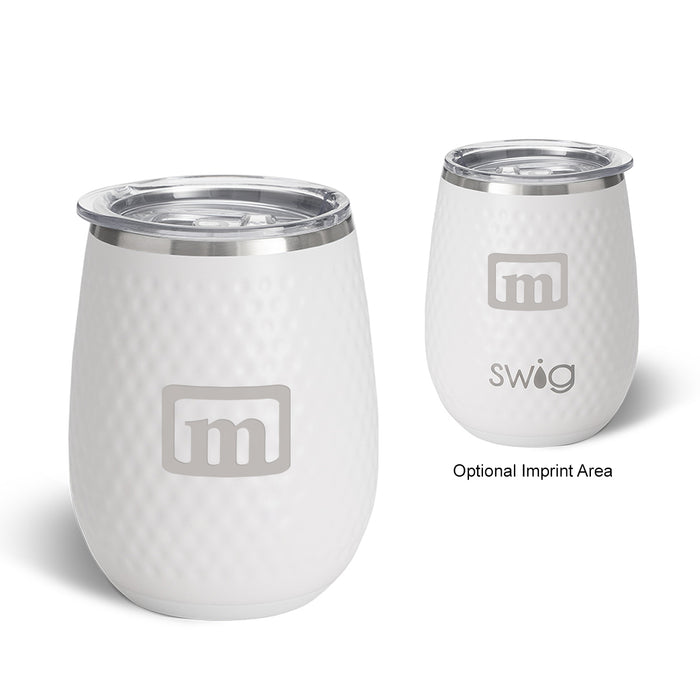 14 Oz. Swig Life™ Golf Stainless Steel Stemless Wine Tumbler