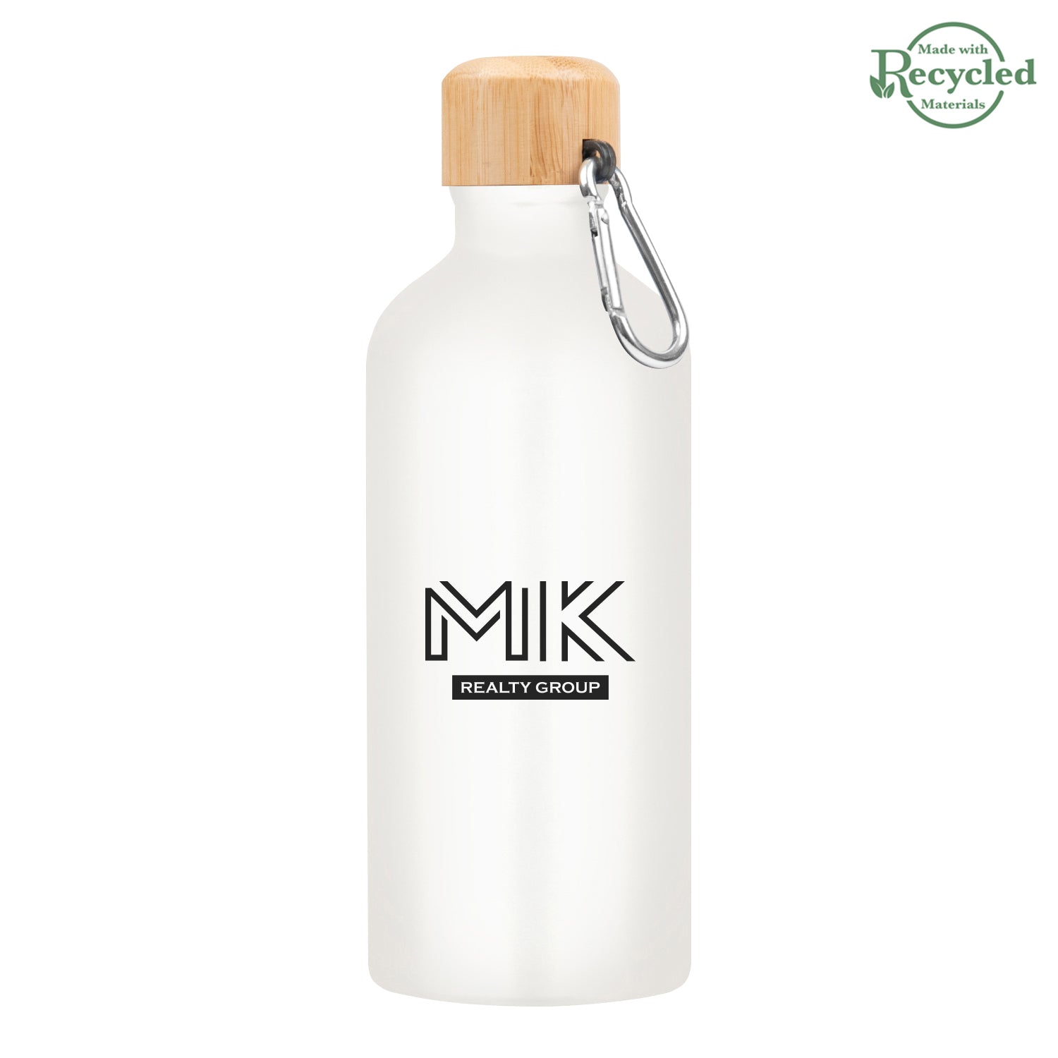20 Oz. Aluminum Tundra Bike Bottle With Bamboo Lid