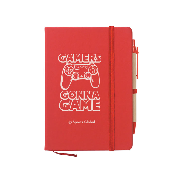 Journal Notebook With Sticky Notes & Flags