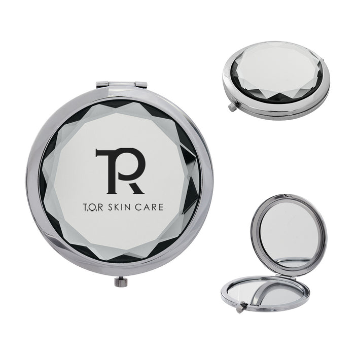 Jeweled Compact Mirror