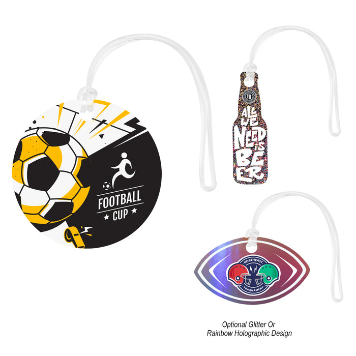 Acrylic Bag Tag - Custom Shapes 5