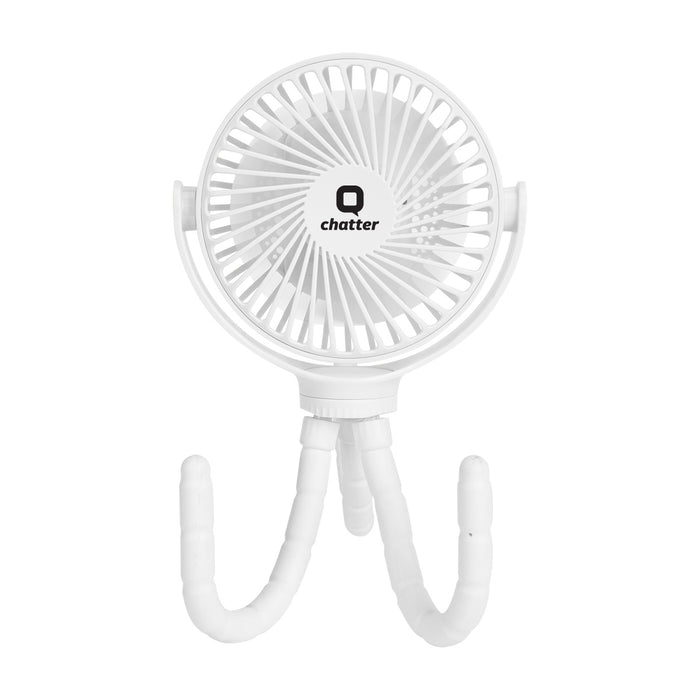 Portable Rechargeable Fan With Flexible Tripod