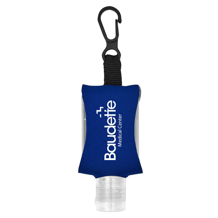 - .5 Oz. Hand Sanitizer With Eva Case And Clip
