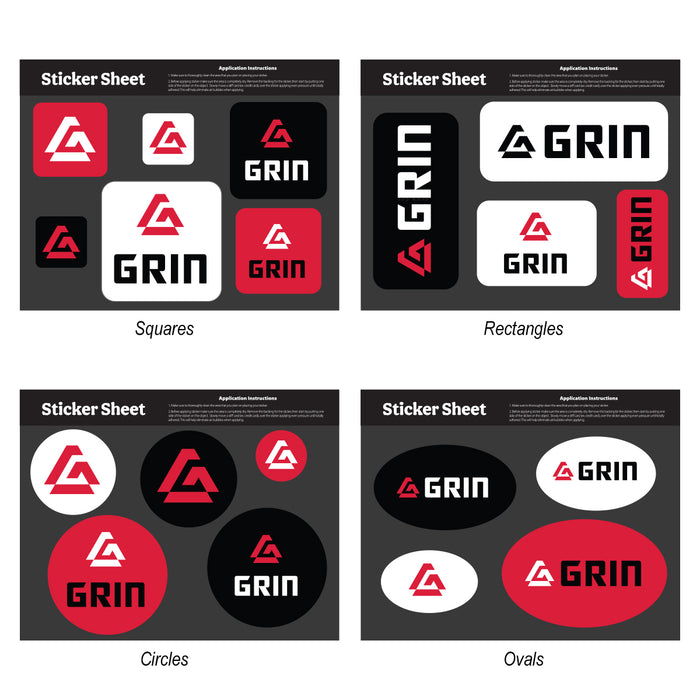 Ultra Removable Sticker Sheet 5.5