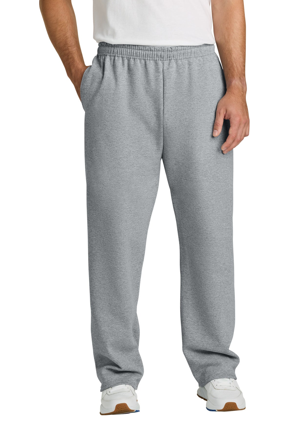 Jerzees® NuBlend® Open Bottom Pant with Pockets. 974MP