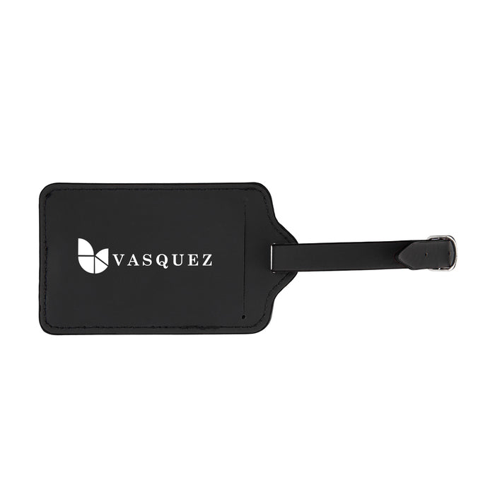 Recycled Leatherette Luggage Tag