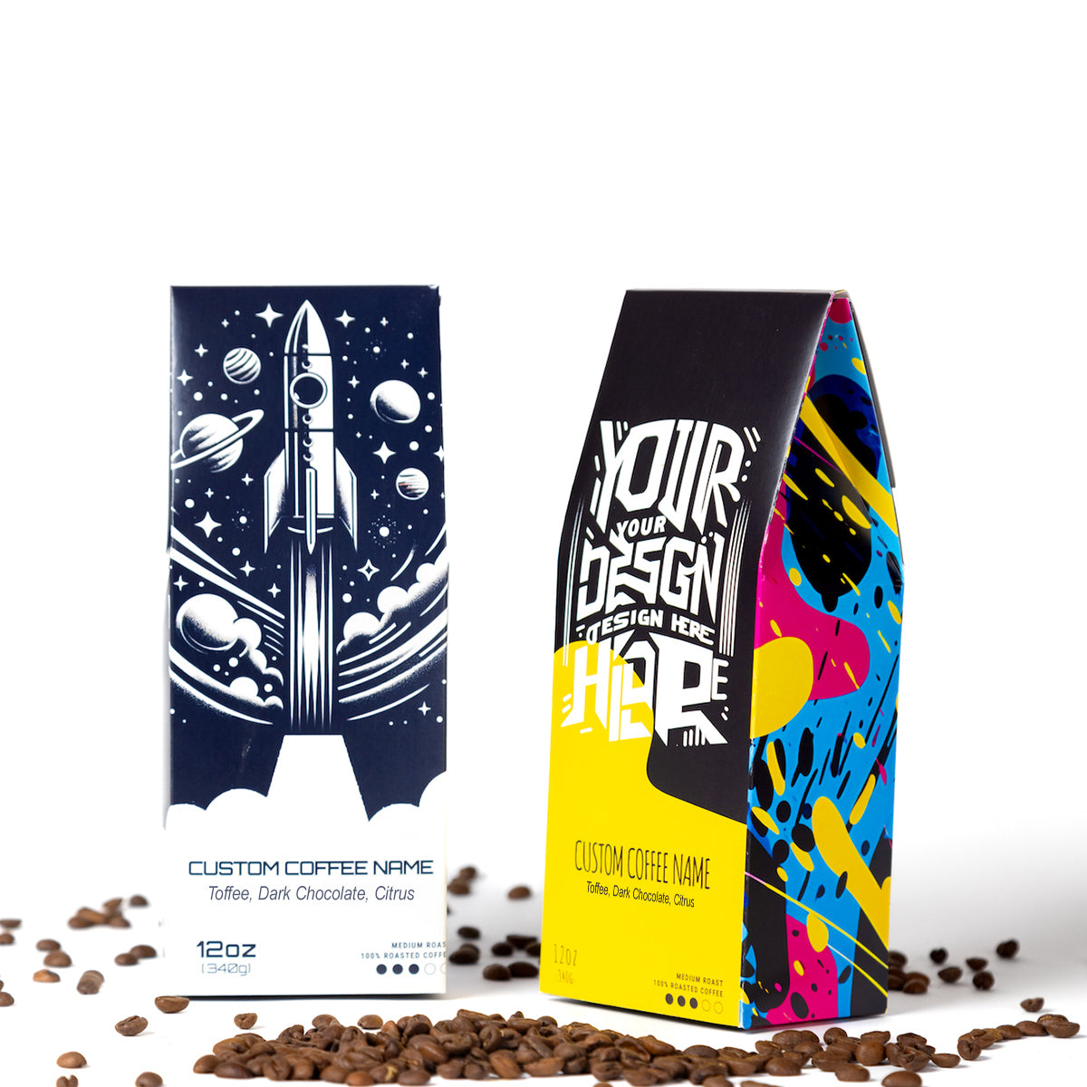 12 Oz. Roastify Whole Bean Medium Roast Coffee