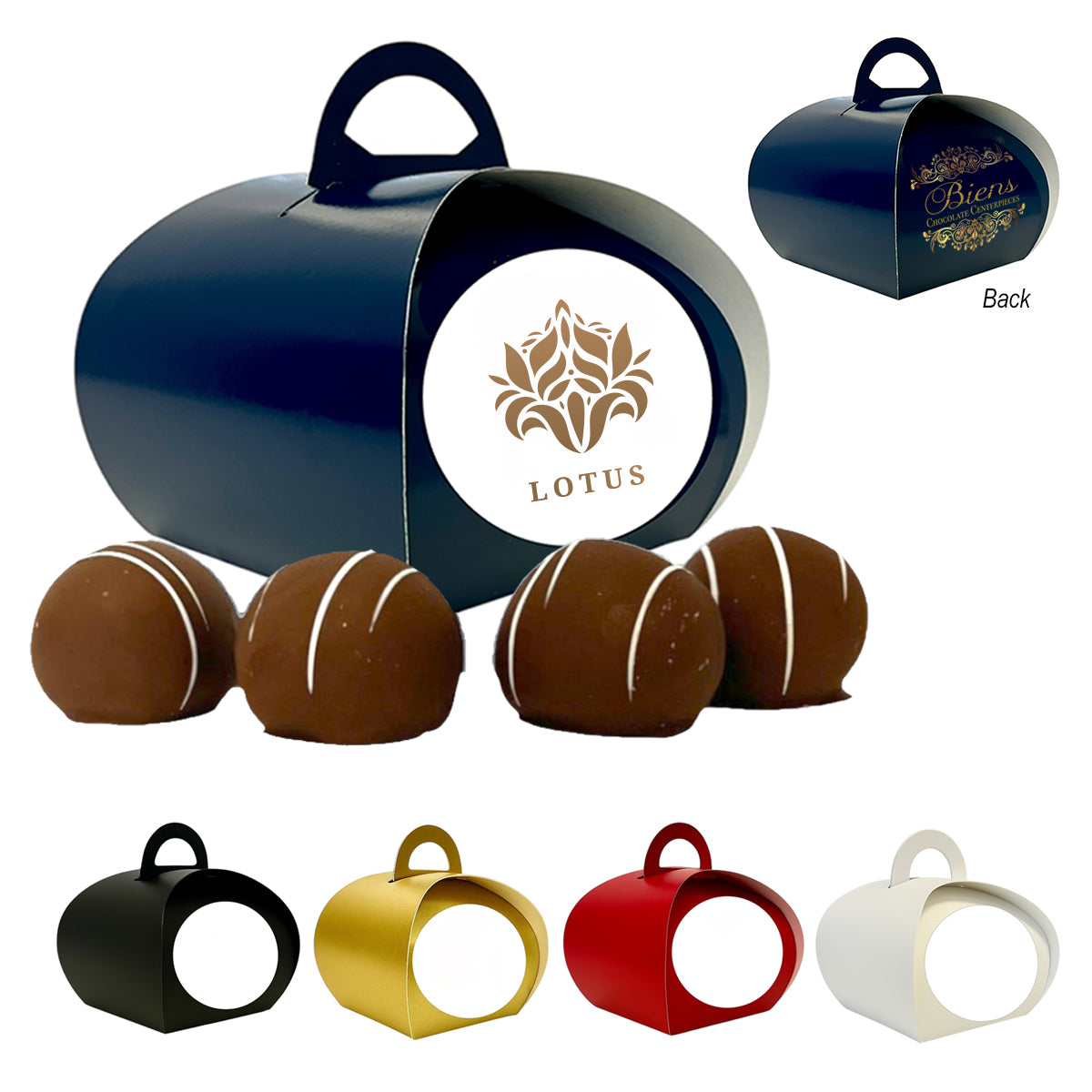 Biens Chocolate Centerpieces® Petite Tulip Box