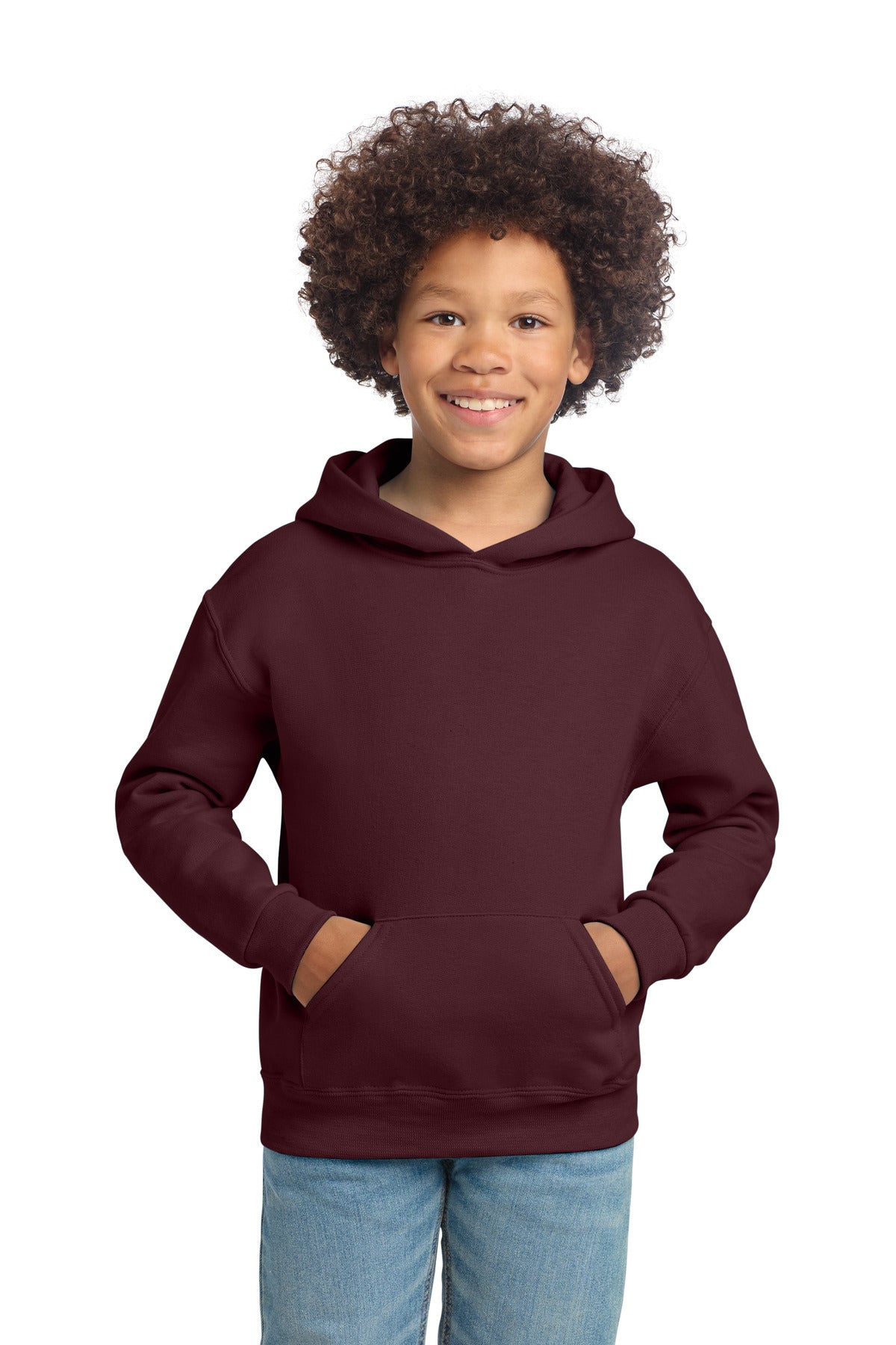 Jerzees® - Youth NuBlend® Pullover Hooded Sweatshirt.  996Y