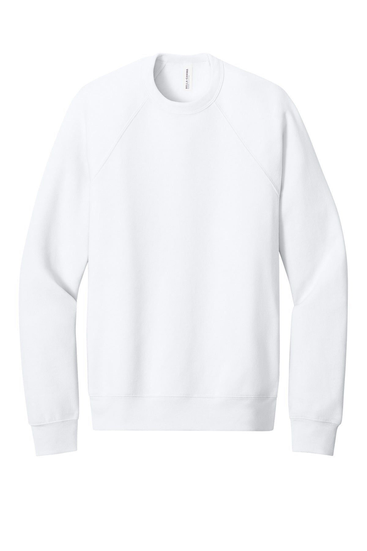 BELLA+CANVAS ® Unisex Sponge Fleece Raglan Sweatshirt. BC3901