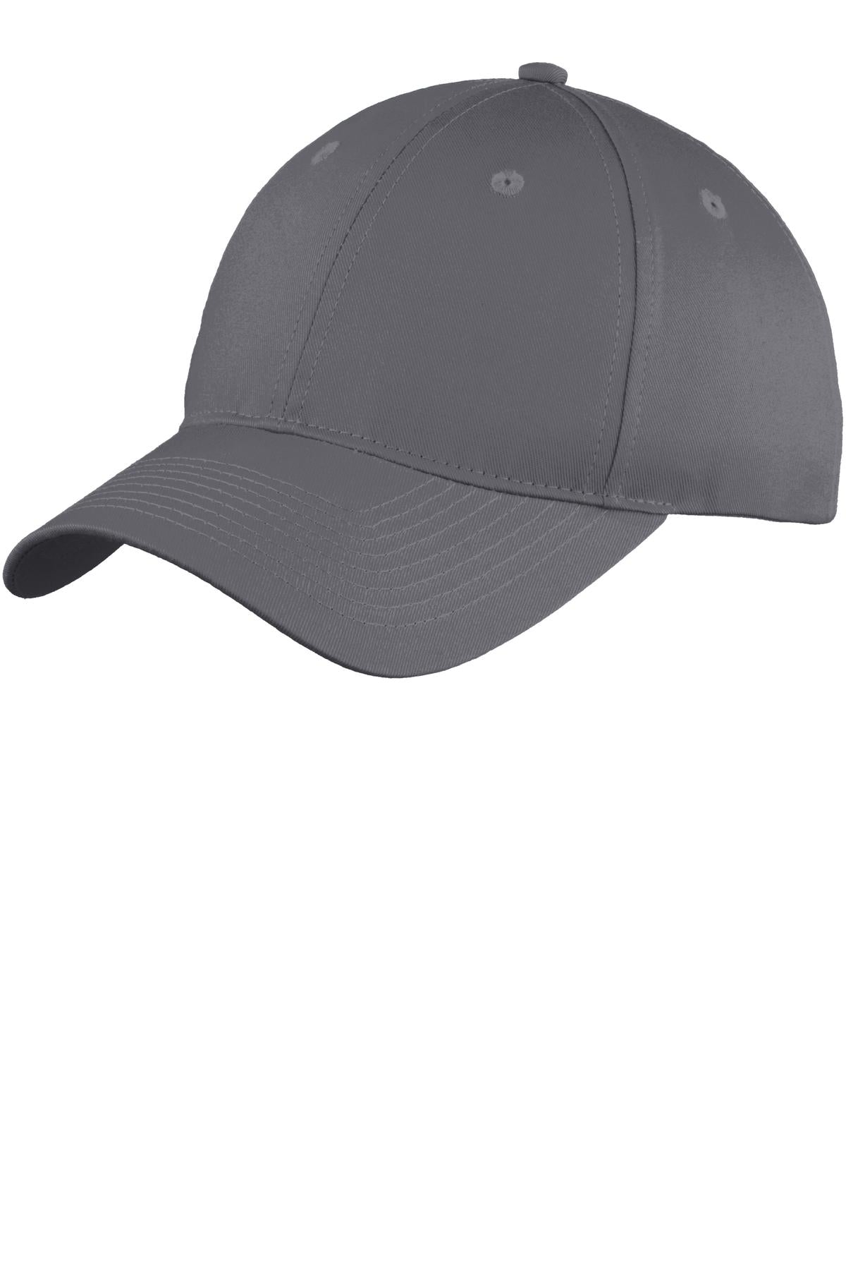 Port & Co™ Youth Six-Panel Unstructured Twill Cap. YC914
