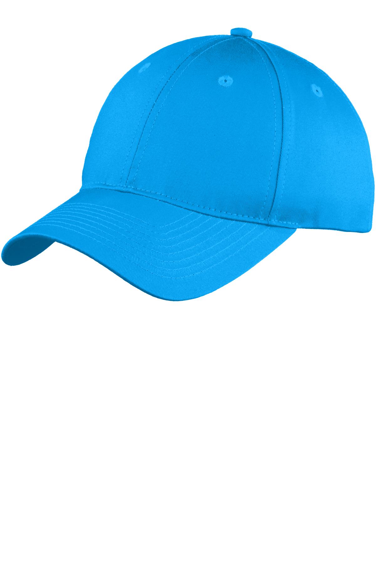 Port & Co™ Six-Panel Unstructured Twill Cap. C914