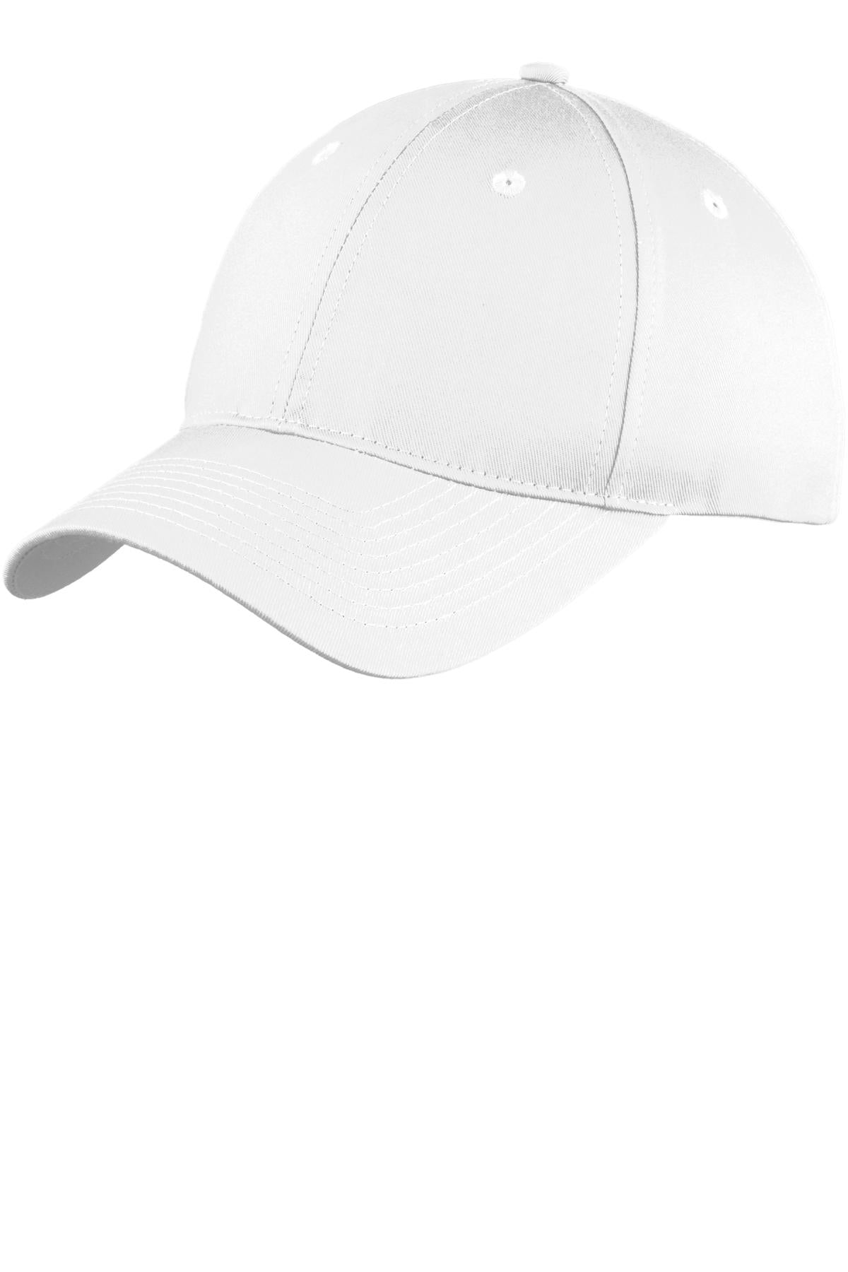 Port & Co™ Six-Panel Unstructured Twill Cap. C914