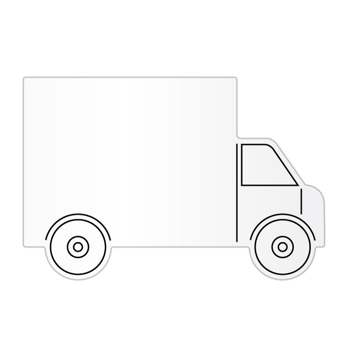 Dye Sublimated Truck Shaped Coaster