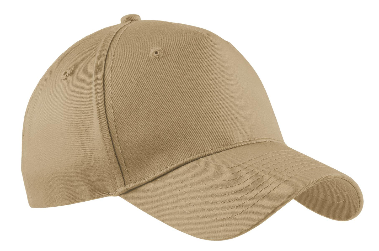 Port & Co™ Five-Panel Twill Cap.  CP86