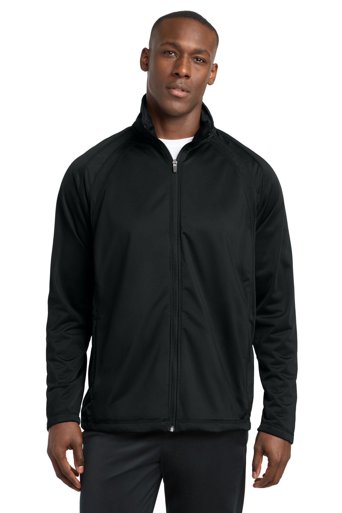 Sport-Tek® Tricot Track Jacket. JST90