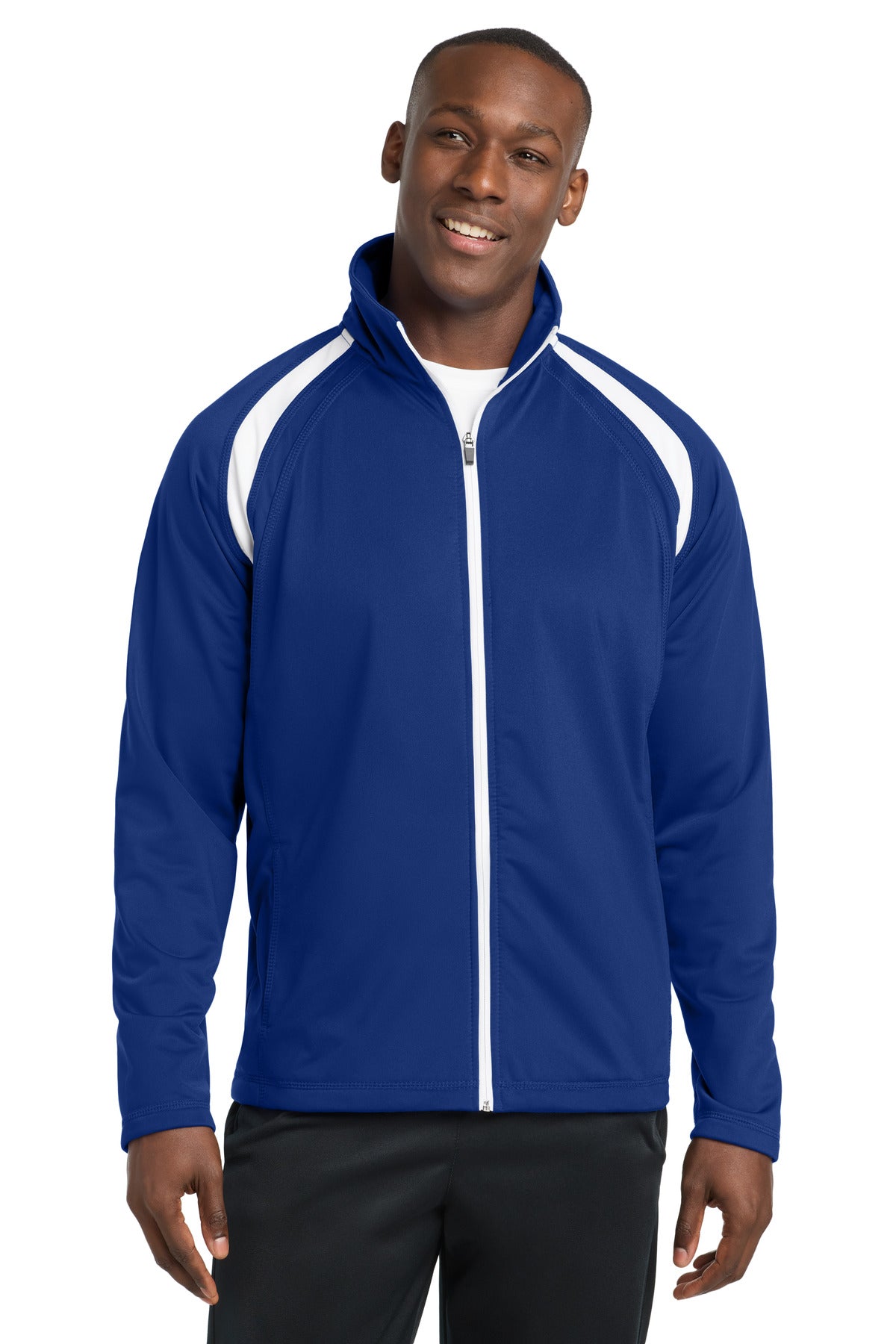 Sport-Tek® Tricot Track Jacket. JST90