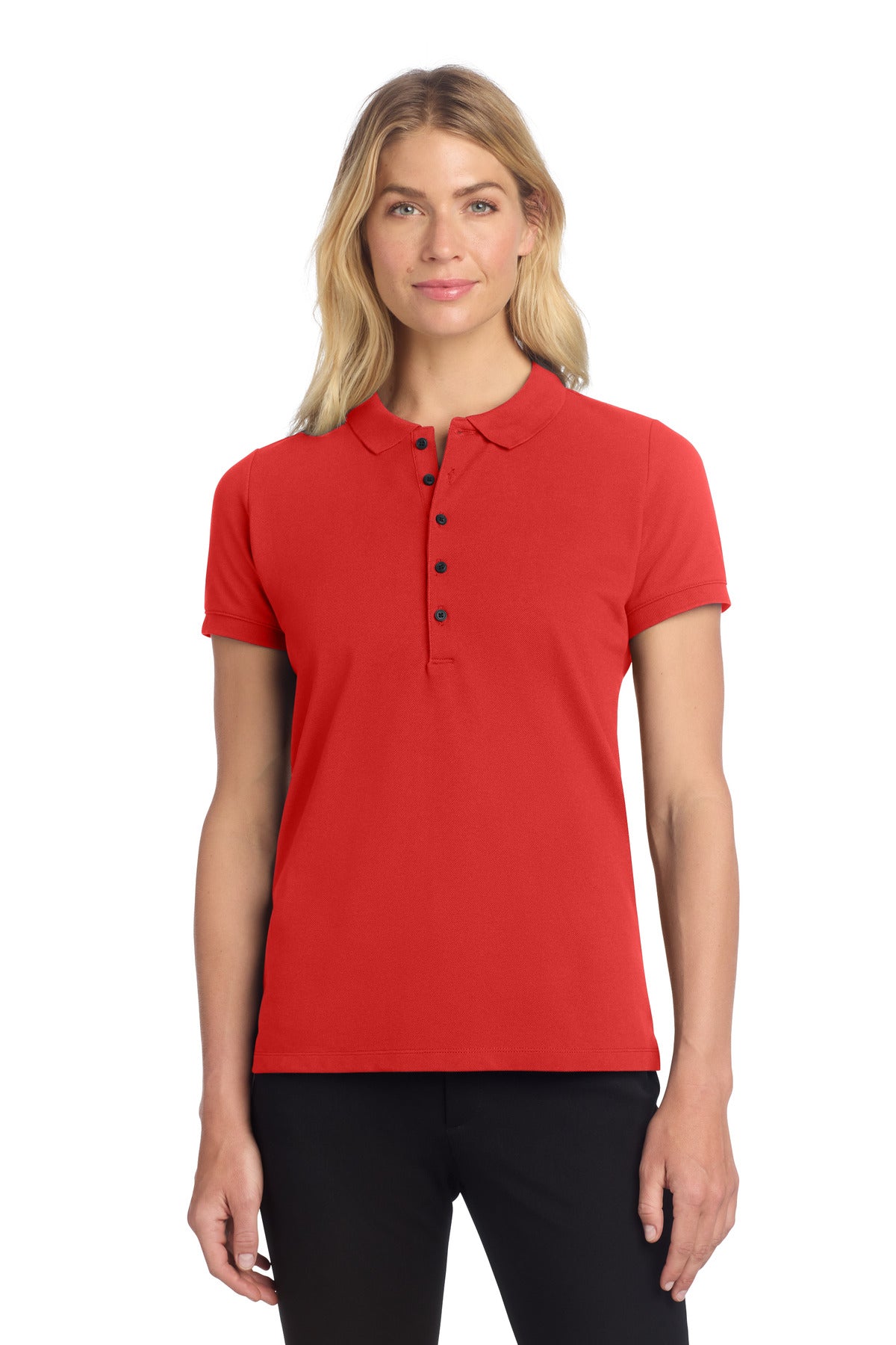 Mercer+Mettle® Women's Stretch Heavyweight Pique Polo MM1001