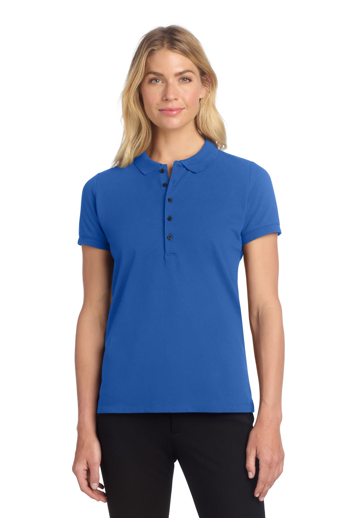 Mercer+Mettle® Women's Stretch Heavyweight Pique Polo MM1001