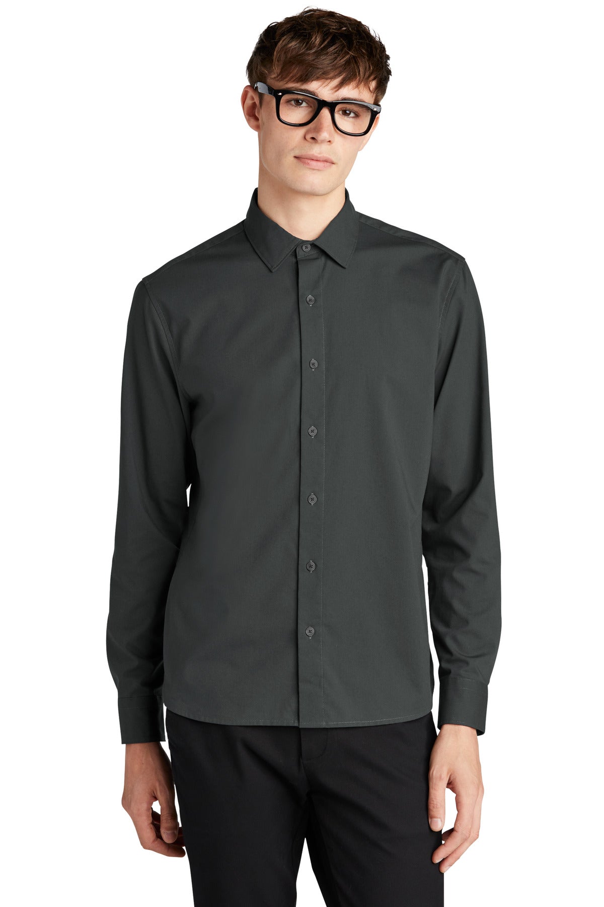Mercer+Mettle® Long Sleeve Stretch Woven Shirt MM2000