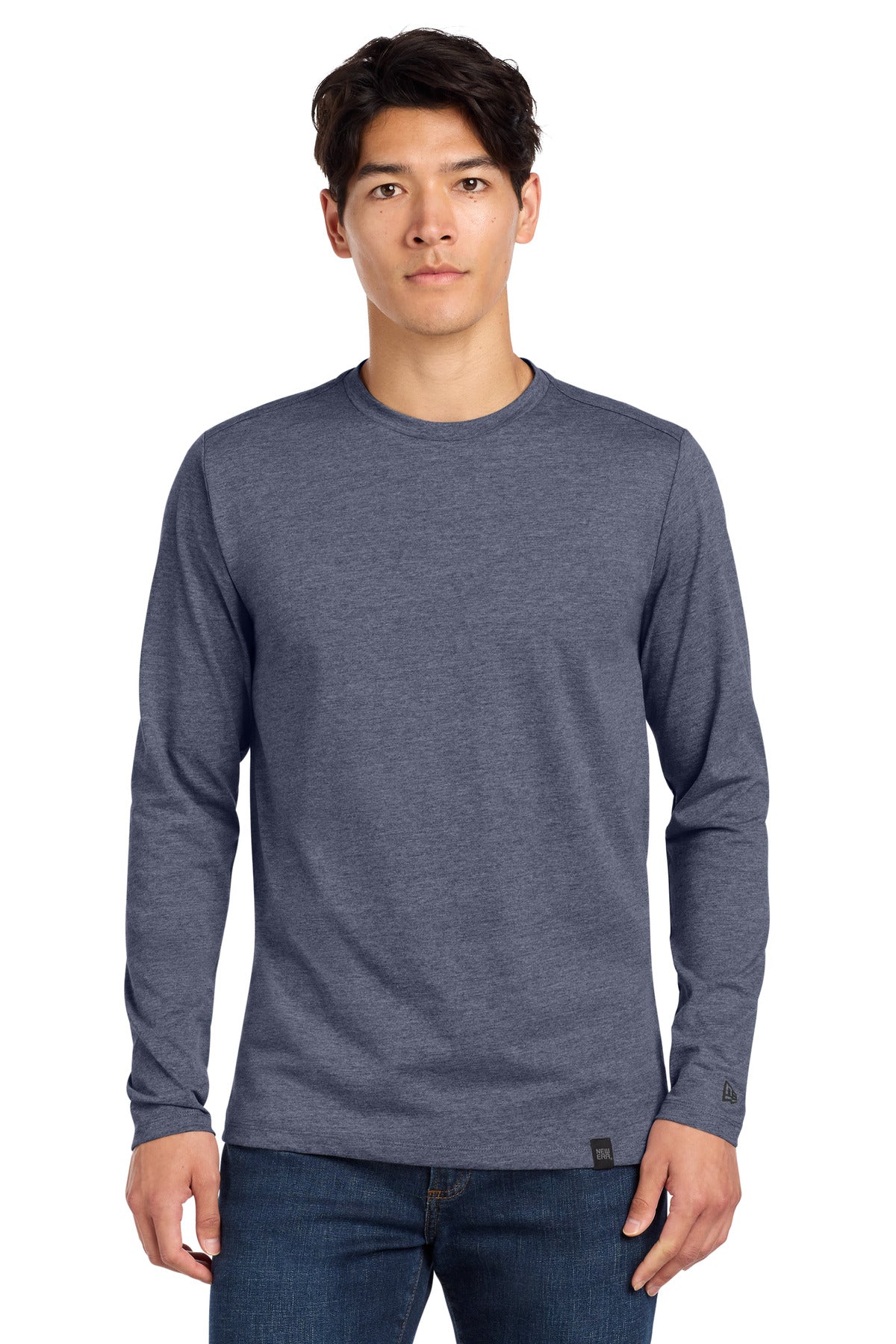 New Era ® Heritage Blend Long Sleeve Crew Tee. NEA102