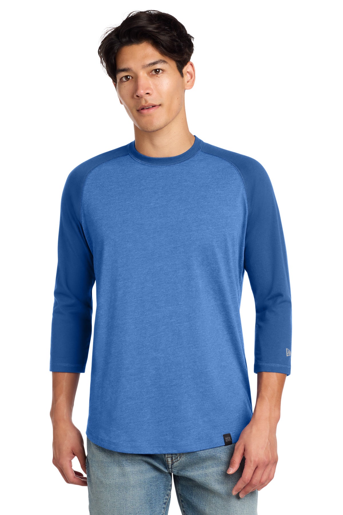 New Era ® Heritage Blend 3/4-Sleeve Baseball Raglan Tee. NEA104